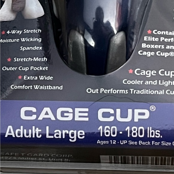 SAFETGUARD Elite Performance Cage Cup. NWT - Picture 3 of 6